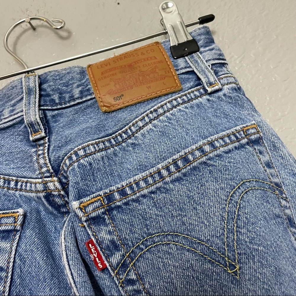 Levi’s 501 Vintage Button Fly Wedgie Fit Jeans